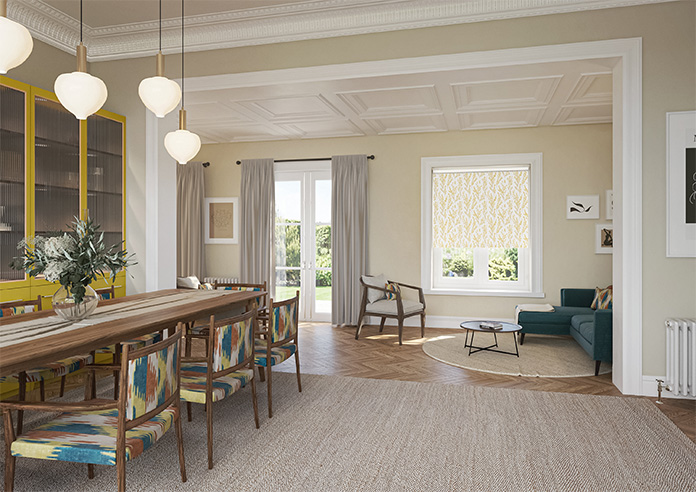 Willow Field, Dijon - Twist&Fit Roller Blind - Image 7